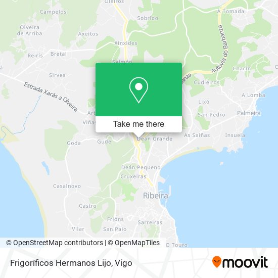 Frigoríficos Hermanos Lijo map