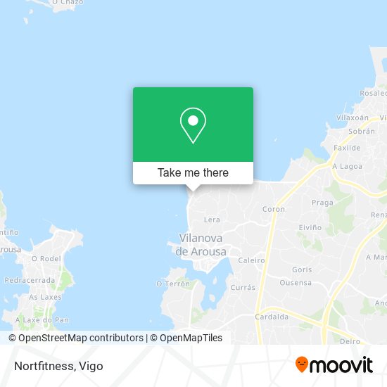 Nortfitness map