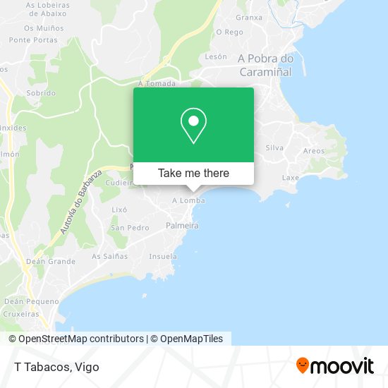 T Tabacos map