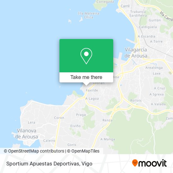 Sportium Apuestas Deportivas map