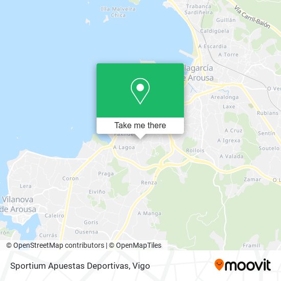 Sportium Apuestas Deportivas map