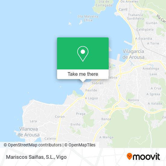 Mariscos Saíñas, S.L. map