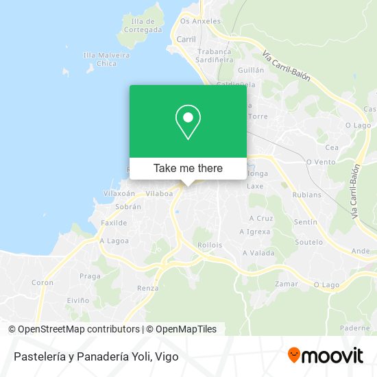 Pastelería y Panadería Yoli map
