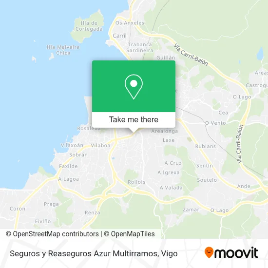 Seguros y Reaseguros Azur Multirramos map