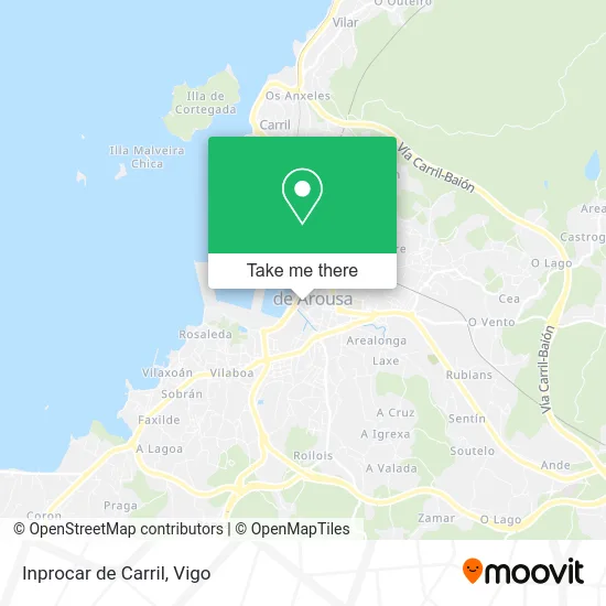 Inprocar de Carril map