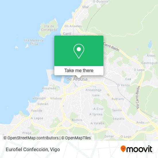 Eurofiel Confección map