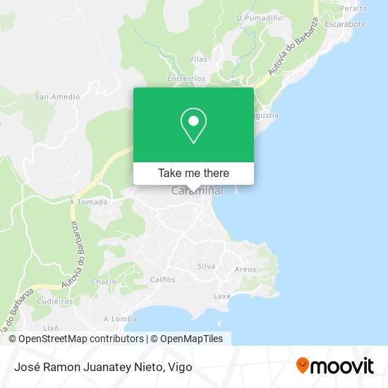 José Ramon Juanatey Nieto map