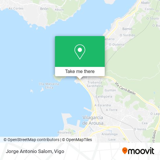 Jorge Antonio Salom map