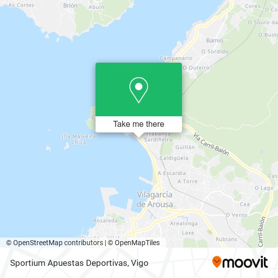 Sportium Apuestas Deportivas map