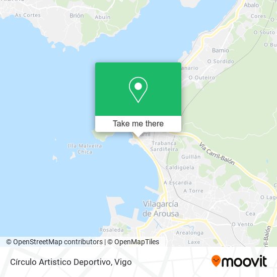 Círculo Artistico Deportivo map