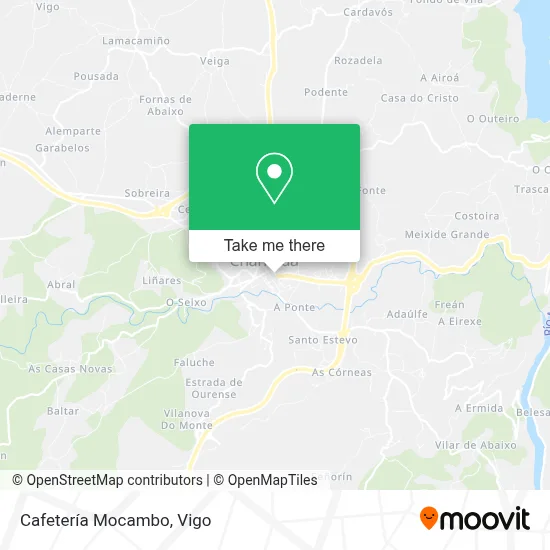 Cafetería Mocambo map