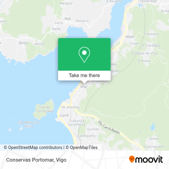 Conservas Portomar map