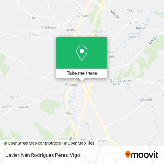 Javier Iván Rodríguez Pérez map