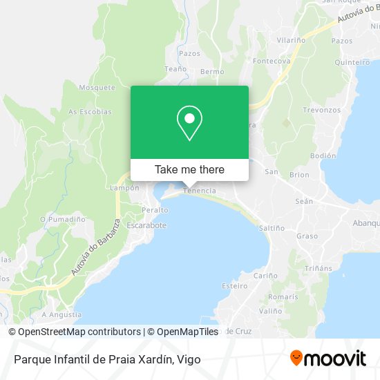 Parque Infantil de Praia Xardín map