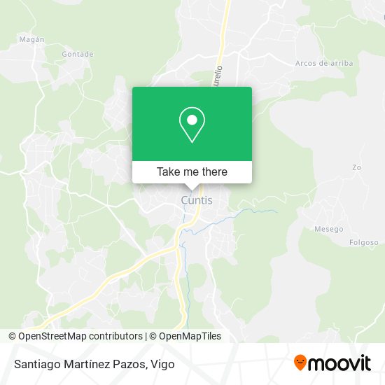 Santiago Martínez Pazos map