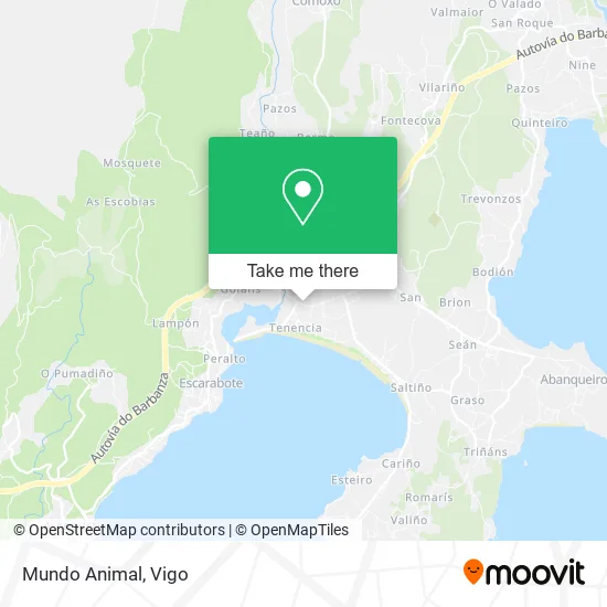 mapa Mundo Animal