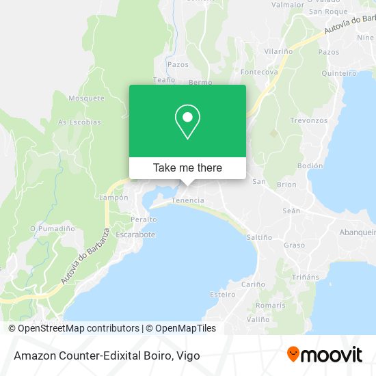 Amazon Counter-Edixital Boiro map