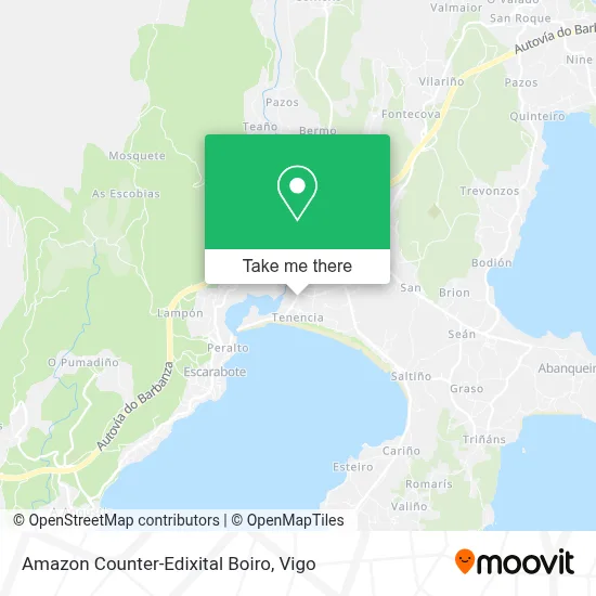 Amazon Counter-Edixital Boiro map