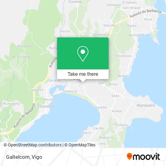 Galtelcom map