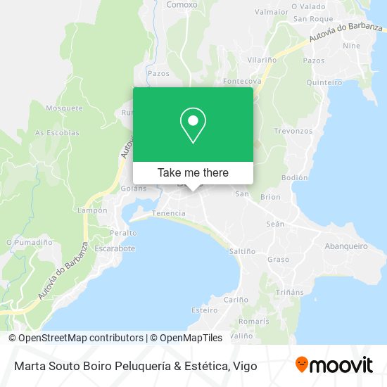 Marta Souto Boiro Peluquería & Estética map