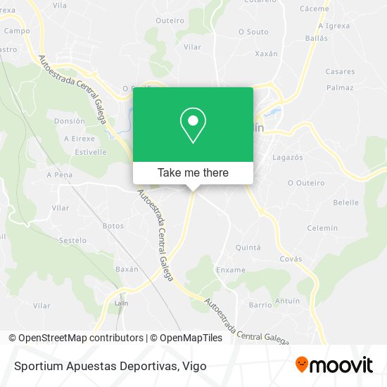 Sportium Apuestas Deportivas map