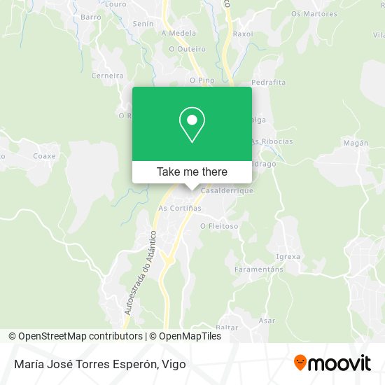 María José Torres Esperón map