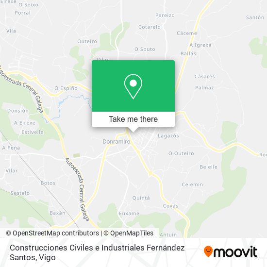Construcciones Civiles e Industriales Fernández Santos map