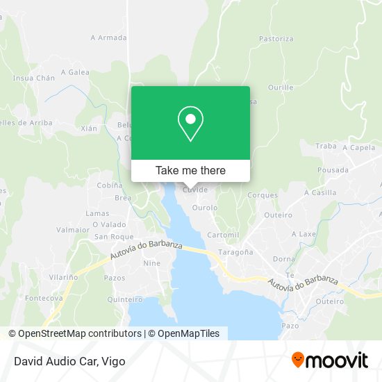 David Audio Car map