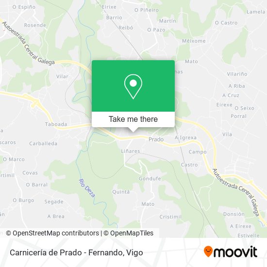 Carnicería de Prado - Fernando map