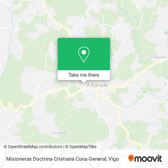 Misioneras Doctrina Cristiana Curia General map