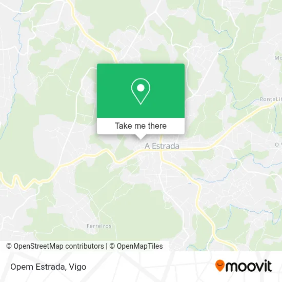 Opem Estrada map