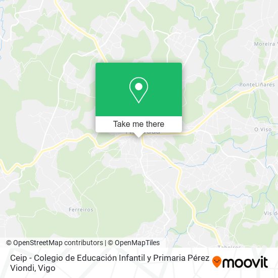 Ceip - Colegio de Educación Infantil y Primaria Pérez Viondi map