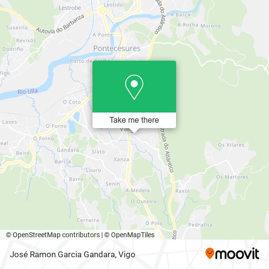 José Ramon Garcia Gandara map