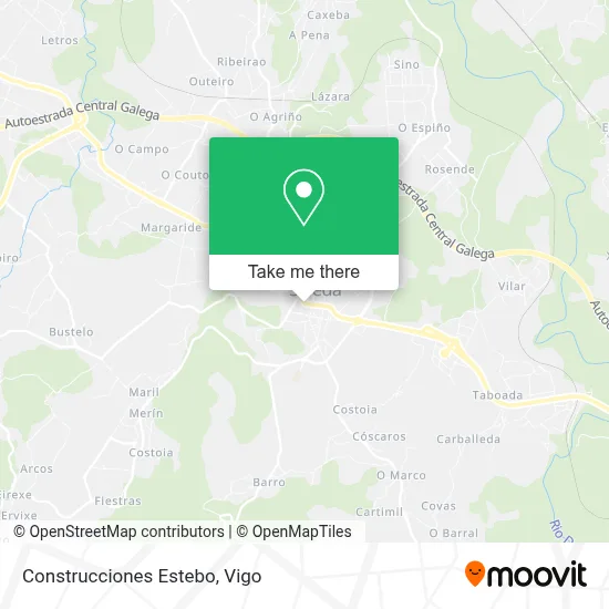 Construcciones Estebo map