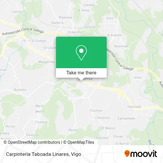 Carpinteria Taboada Linares map