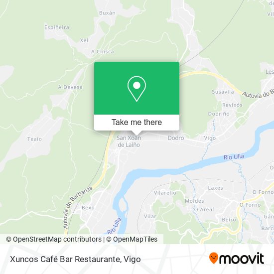Xuncos Café Bar Restaurante map