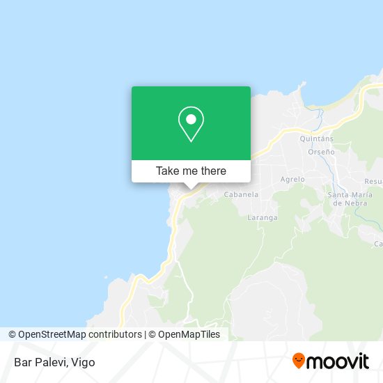 Bar Palevi map