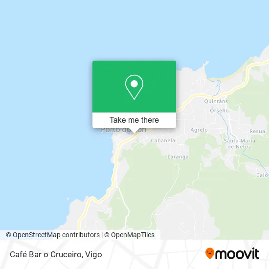 Café Bar o Cruceiro map