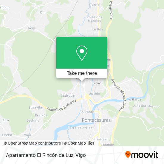 Apartamento El Rincón de Luz map
