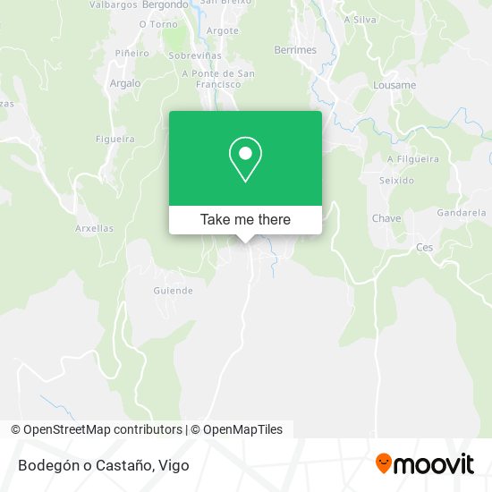 Bodegón o Castaño map