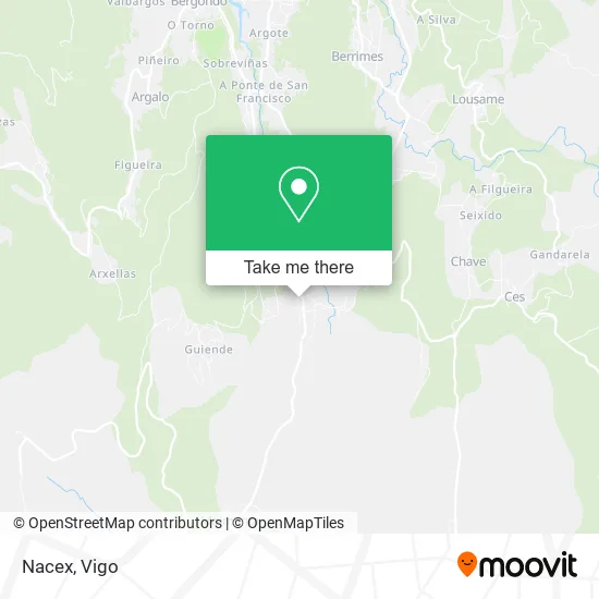 mapa Nacex