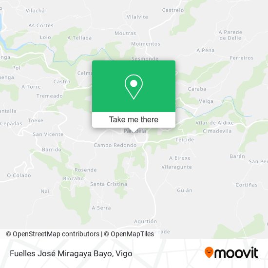 Fuelles José Miragaya Bayo map