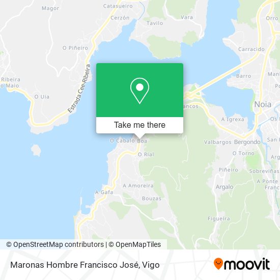 mapa Maronas Hombre Francisco José