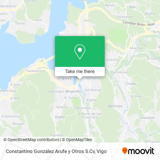 Constantino González Arufe y Otros S.Cv map