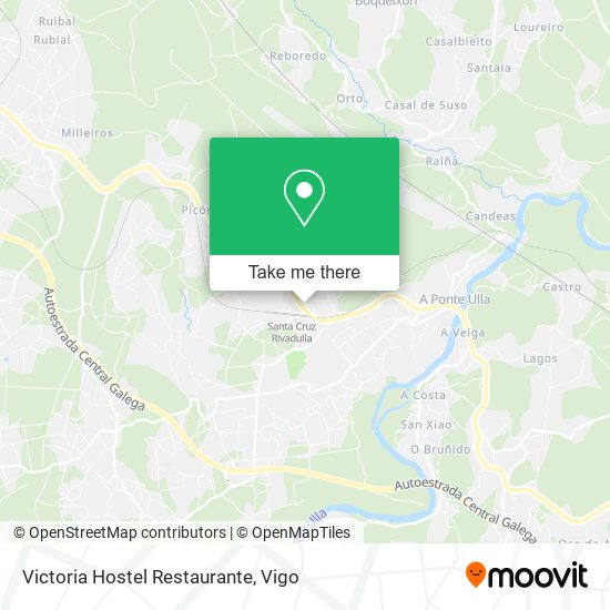 Victoria Hostel Restaurante map