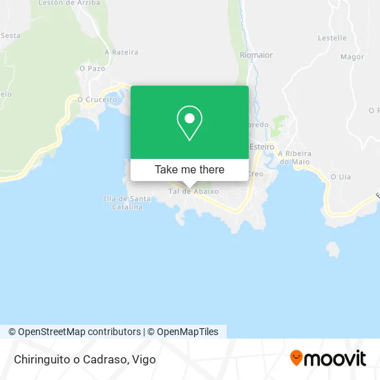 Chiringuito o Cadraso map