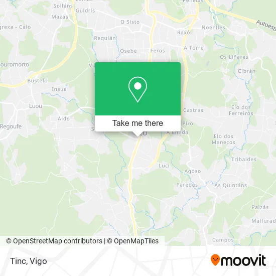 Tinc map