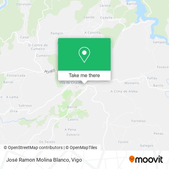 José Ramon Molina Blanco map