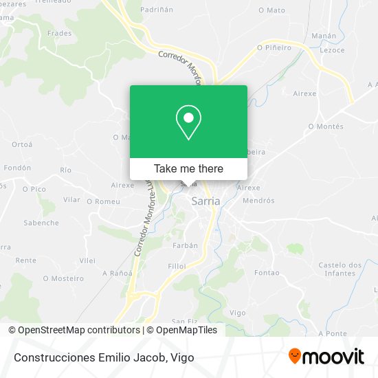 Construcciones Emilio Jacob map