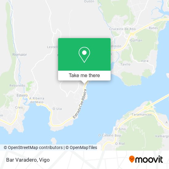 Bar Varadero map